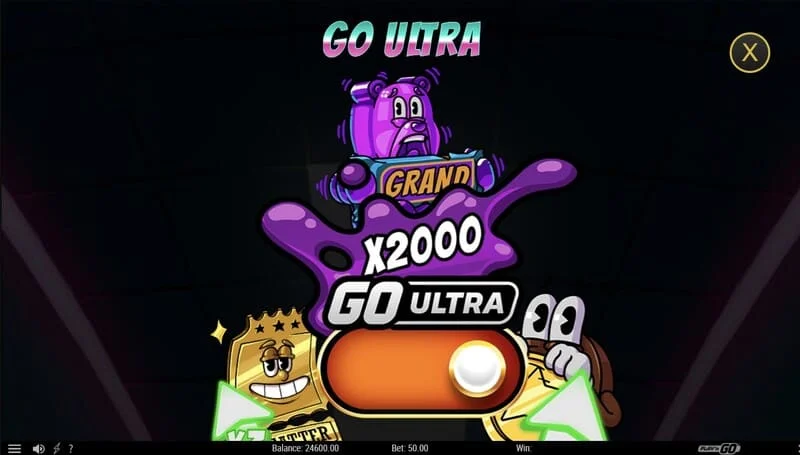 Treats of Terror II - โหมด GO Ultra เปิดใช้งานบนแผงด้านล่าง